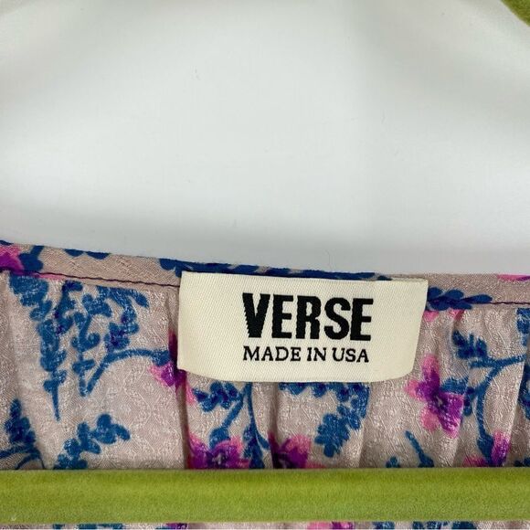 Verse Women’s V Neck Long Sleeve Paisley Print Blouse size XXL - Picture 2 of 4